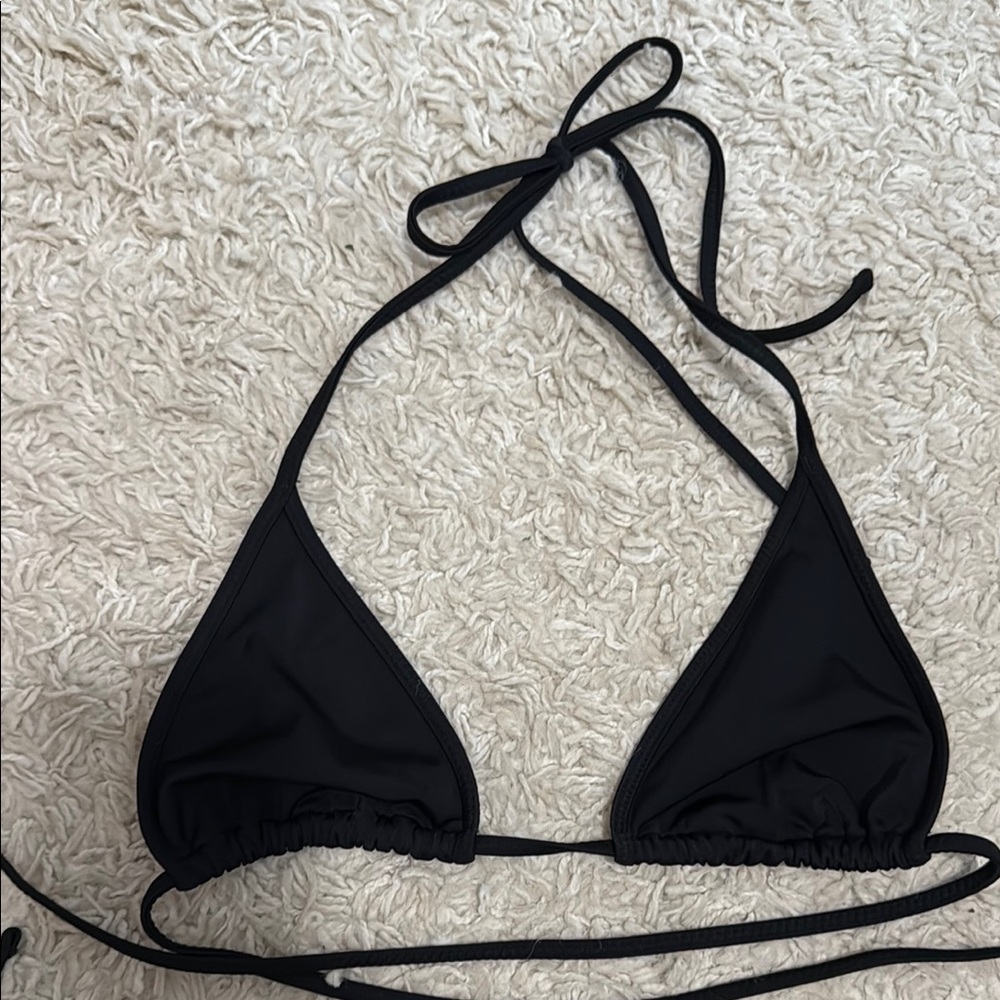 Black Triangle Bikini Set - image 2